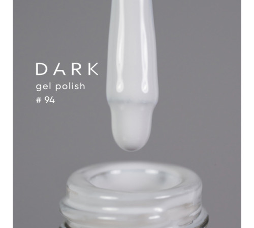 Гель-лак DARK №094, біло-сірий, 10 мл