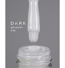 DARK gel polish No. 094, white-gray, 6 ml