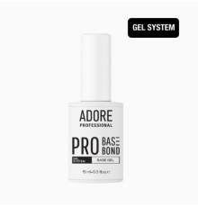 База для ногтей Adore PRO Base-Bond gel system, 15 мл