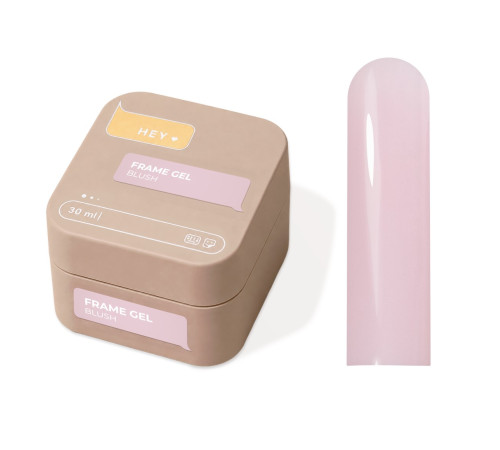 Гель для нігтів HEYLOVE Frame Gel Blush, 30 мл