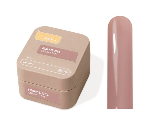 Гель для нігтів HEYLOVE Frame Gel Cream Tan, 30 мл