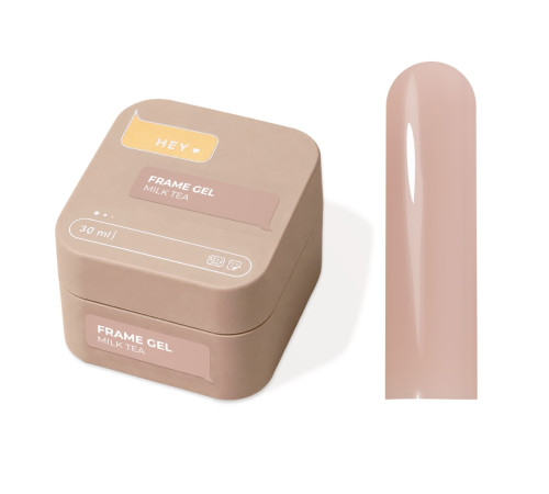 Гель для нігтів HEYLOVE Frame Gel Milk Tea, 30 мл
