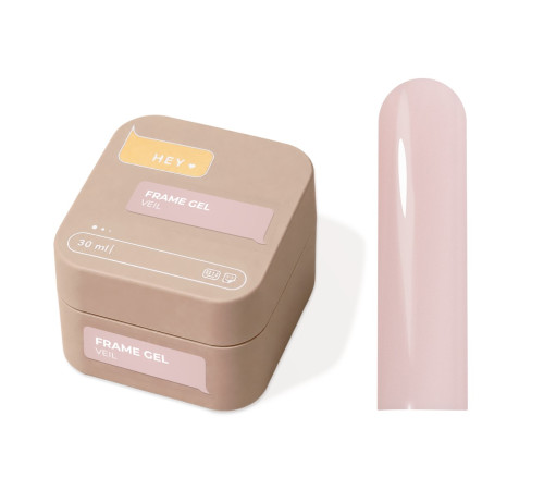 Гель для нігтів HEYLOVE Frame Gel Veil, 30 мл