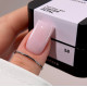 BIBLIOTEKA Builder gel nail gel No. 18 Luster Petal, soft pink with shimmer, 30 ml