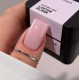 BIBLIOTEKA Builder gel nail gel No. 19 Luster Bloom, cool pink with shimmer, 30 ml