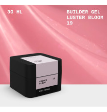Гель для ногтей BIBLIOTEKA Builder gel №19 Luster Bloom, холодный розовый с шиммером, 30 мл