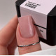BIBLIOTEKA Builder gel for nails No. 24 Luster Tender, delicate with shimmer, 30 ml