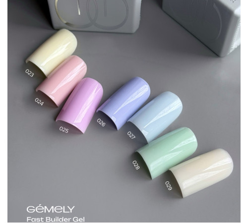 Гель для нігтів Gemely Fast Builder gel №029, 50 мл