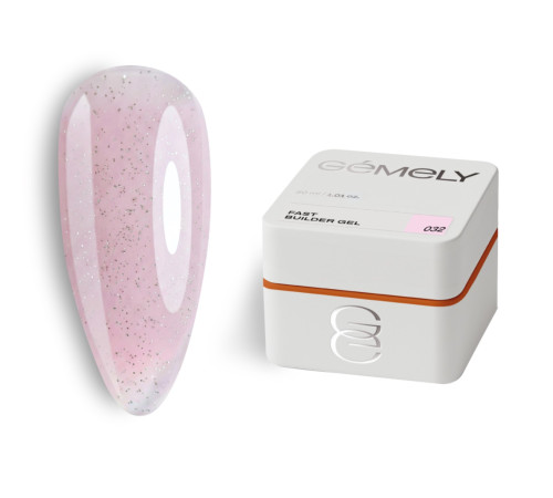 Гель для нігтів Gemely Fast Builder gel №032, 30 мл