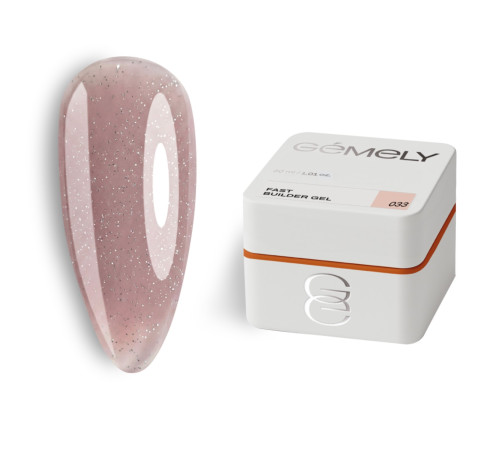 Гель для нігтів Gemely Fast Builder gel №033, 30 мл