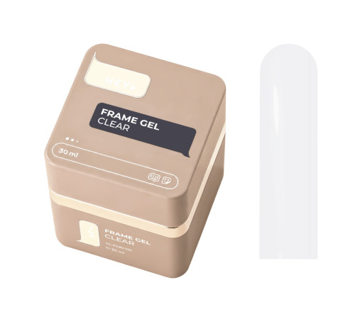Гель для нігтів HEYLOVE Frame Gel with Pump Clear, 30 мл