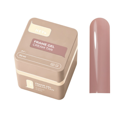 Гель для нігтів HEYLOVE Frame Gel with Pump Cream Tan, 30 мл