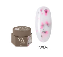 Nail gel Valeri Builder gel Flower No. 04, 15 ml