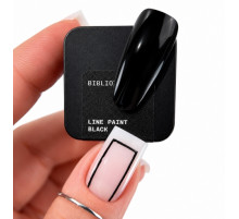 BIBLIOTEKA Line paint Black gel nail paint, 5 ml