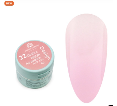 Global 22 Ombre Gel Paint, Pink, 8 ml