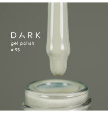 DARK gel polish #095, light khaki, 10 ml