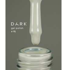 DARK gel polish #095, light khaki, 6 ml