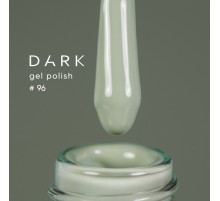 Гель-лак DARK №096, світлий сіро-зелений, 10 мл