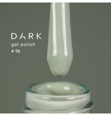 Гель-лак DARK №096, світлий сіро-зелений, 10 мл