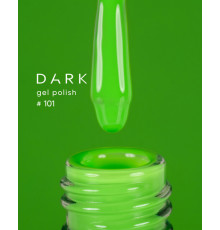 Гель-лак DARK №101, салатовий, 10 мл