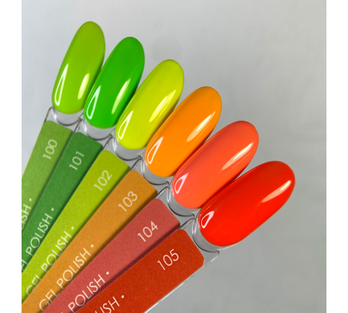 Gel polish DARK No. 101, light green, 10 ml