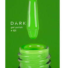 Гель-лак DARK №101, салатовий, 6 мл
