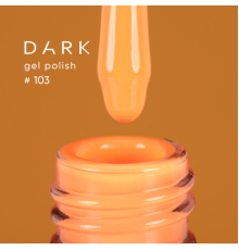 Гель-лак DARK №103, помаранчевий, 10 мл