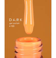 Гель-лак DARK №103, помаранчевий, 6 мл