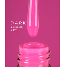 Гель-лак DARK №107, ярко-розовый, 6 мл