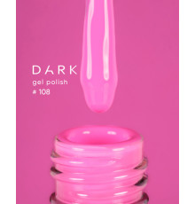Гель-лак DARK №108, розовый, 6 мл