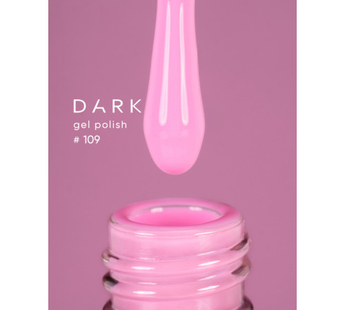 Гель-лак DARK №109, світлий-рожевий, 6 мл