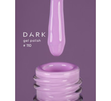 Gel polish DARK No. 110, lilac, 6 ml