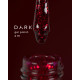 DARK gel polish #111, red with sparkles, 6 ml