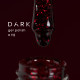 Gel polish DARK No. 112, dark cherry with red shimmer, 10 ml