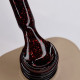 Gel polish DARK No. 112, dark cherry with red shimmer, 10 ml