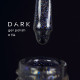 DARK gel polish #114, dark blue with blue-silver shimmer, 10 ml