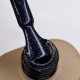 DARK gel polish #114, dark blue with blue-silver shimmer, 10 ml