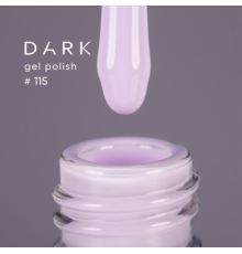 Гель-лак DARK №115, лавандовий, 10 мл