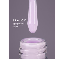 Гель-лак DARK №115, лавандовий, 6 мл