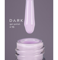 Гель-лак DARK №115, лавандовий, 6 мл
