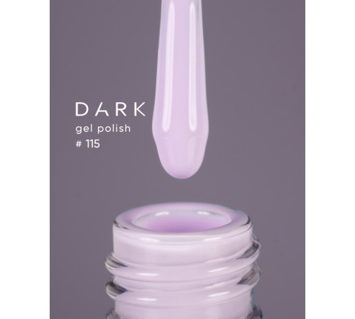Гель-лак DARK №115, лавандовый, 6 мл