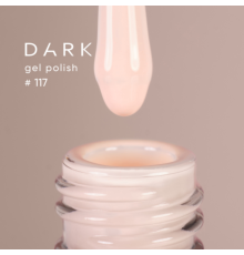 Гель-лак DARK №117, слонова кістка, 10 мл