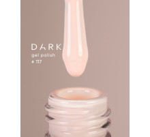 Гель-лак DARK №117, слонова кістка, 6 мл
