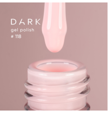 Гель-лак DARK №118, пудровий, 10 мл