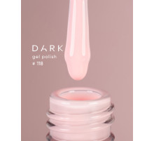 Gel polish DARK No. 118, powder, 6 ml