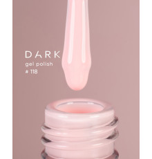 Гель-лак DARK №118, пудровий, 6 мл