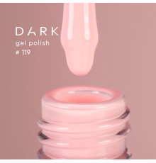 Гель-лак DARK №119, світлий персик, 10 мл