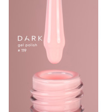 Гель-лак DARK №119, світлий персик, 6 мл
