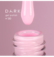 Гель-лак DARK №120, ніжний рожевий, 10 мл