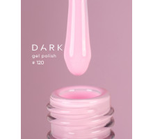 Gel polish DARK No. 120, soft pink, 6 ml